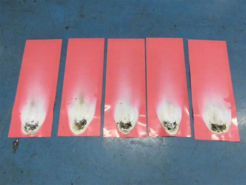 This is a picture about flame retardant silicone fabrics