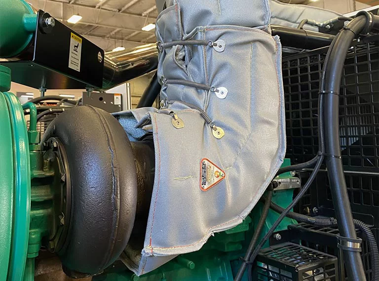 Marine Applications Thermal Insulation Blanket Application For Power Generator