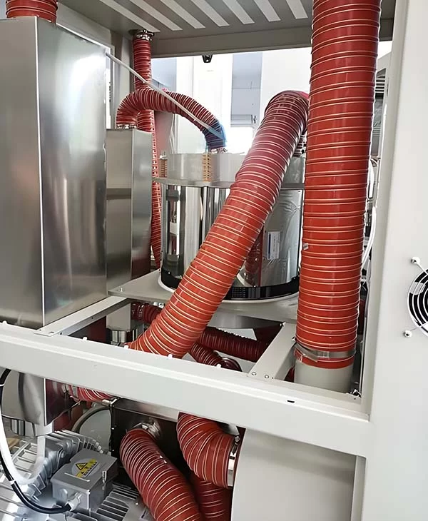 Customizable high temperature hose for hot air blower